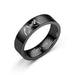 Wholesale titanium steel hand in hand ring JDC-RS-TS074 Rings 腾穗 black 5# Wholesale Jewelry JoyasDeChina Joyas De China