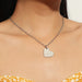 Wholesale Titanium Steel Heart Shaped Splicable Couple Necklace JDC-NE-ChenH010 Necklaces 宸翰 A Wholesale Jewelry JoyasDeChina Joyas De China