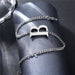Wholesale titanium steel letter B bracelet JDC-BT-Mingm004 Bracelet 敏萌 Wholesale Jewelry JoyasDeChina Joyas De China