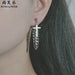 Wholesale titanium steel lovers cross chain non fading personalized Earrings JDC-ES-RXSFL014 Earrings 尚芙乐 Wholesale Jewelry JoyasDeChina Joyas De China