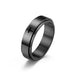 Wholesale titanium steel rotatable ring JDC-RS-QianF014 Rings 千风 3 5# Wholesale Jewelry JoyasDeChina Joyas De China