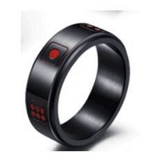 Wholesale Titanium Steel Rotating Stars Moon Decompression Anti-Anxiety Ring JDC-RS-DingC001 Rings 顶潮 8MM--majiang 7 Wholesale Jewelry JoyasDeChina Joyas De China