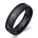 Wholesale Titanium Steel Simple Rings JDC-RS-Zhongj001 Rings 众喆 black 6 Wholesale Jewelry JoyasDeChina Joyas De China