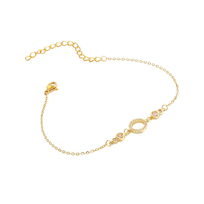 Wholesale Titanium Steel Zircon Full Diamond Tennis Chain Bracelet JDC-BT-HanJ007 Bracelet 韩爵 Wholesale Jewelry JoyasDeChina Joyas De China