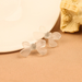 Wholesale transparent acrylic bow earrings JDC-ES-LSY012 earrings JoyasDeChina Wholesale Jewelry JoyasDeChina Joyas De China