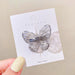 Wholesale transparent black butterfly hairpin JDC-HC-i390 Hair Clips 溪南 1 Wholesale Jewelry JoyasDeChina Joyas De China