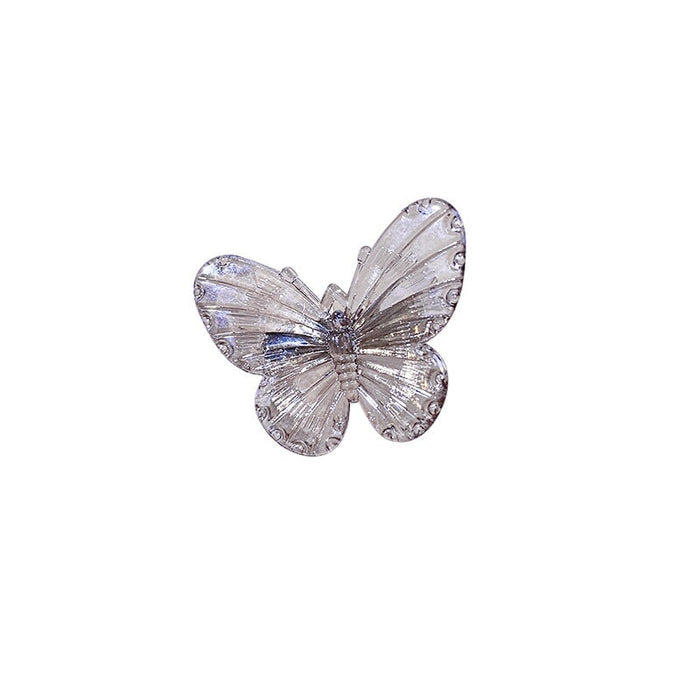 Wholesale transparent black butterfly hairpin JDC-HC-i390 Hair Clips 溪南 Wholesale Jewelry JoyasDeChina Joyas De China