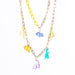 Wholesale Transparent Dinosaur Alloy Multilayer Necklace JDC-NE-YiD004 Necklaces 宜达 Wholesale Jewelry JoyasDeChina Joyas De China