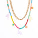 Wholesale Transparent Dinosaur Alloy Multilayer Necklace JDC-NE-YiD004 Necklaces 宜达 XH0994 Wholesale Jewelry JoyasDeChina Joyas De China