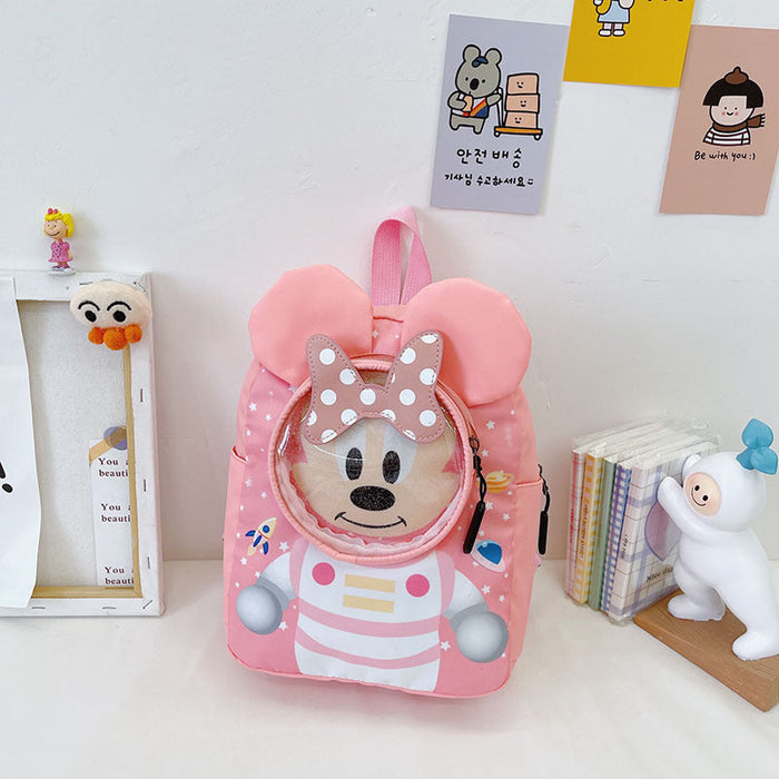 Wholesale trendy children's nylon backpack JDC-BP-GSHN005 Backpack Bags 浩纳 pink Wholesale Jewelry JoyasDeChina Joyas De China