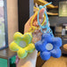 Wholesale Trendy Flower Keychain Cotton wool JDC-KC-JG064 Keychains 金葛 Wholesale Jewelry JoyasDeChina Joyas De China