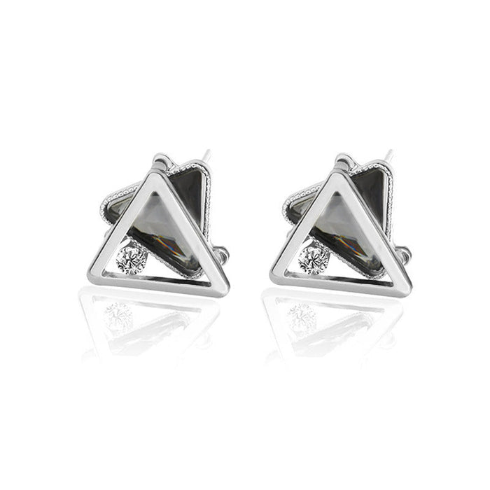 Wholesale triangular Earrings JDC-ES-D746 Earrings JoyasDeChina 02 Silver Wholesale Jewelry JoyasDeChina Joyas De China