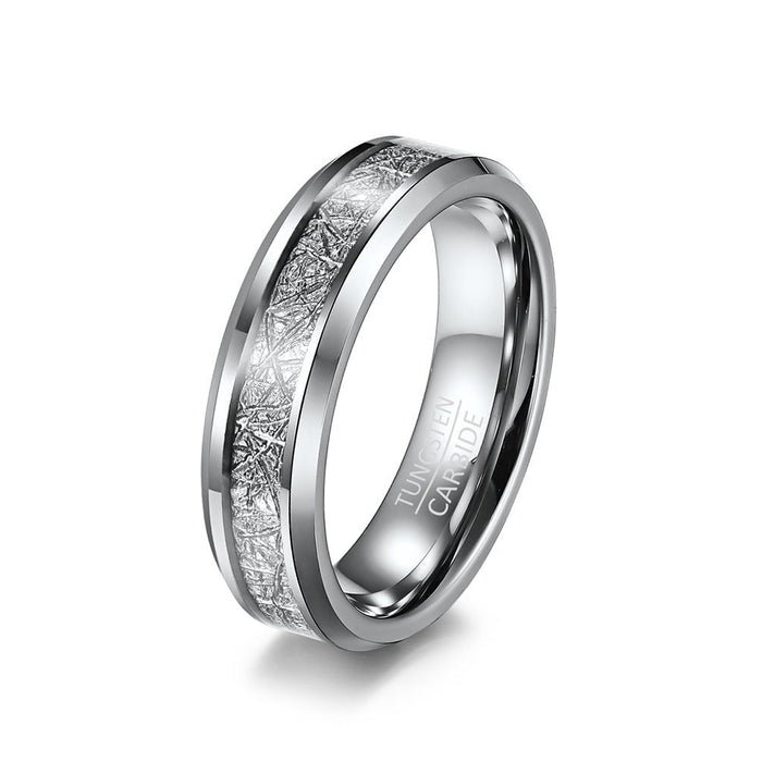 Wholesale tungsten steel couple ring JDC-RS-QianF013 Rings 千风 6mm 6# Wholesale Jewelry JoyasDeChina Joyas De China
