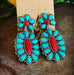 Wholesale turquoise alloy earrings JDC-ES-saip037 Earrings 赛蒲 Wholesale Jewelry JoyasDeChina Joyas De China