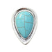 Wholesale turquoise alloy rings JDC-RS-Yunl002 Rings 云罗 Wholesale Jewelry JoyasDeChina Joyas De China
