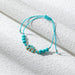 Wholesale turquoise braided alloy bracelet JDC-BT-YiD006 Bracelet 宜达 Wholesale Jewelry JoyasDeChina Joyas De China