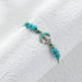Wholesale turquoise braided alloy bracelet JDC-BT-YiD006 Bracelet 宜达 SL0202 Wholesale Jewelry JoyasDeChina Joyas De China