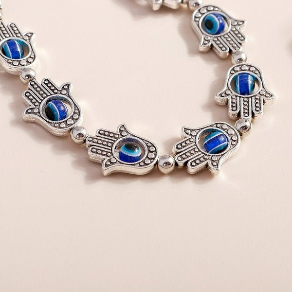 Wholesale Turquoise Demon Eye Bracelet JDC-BT-Weny006 Bracelet 纹颖 Wholesale Jewelry JoyasDeChina Joyas De China