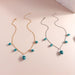 Wholesale turquoise skull necklace JDC-NE-Weny014 NECKLACE 纹颖 Wholesale Jewelry JoyasDeChina Joyas De China