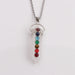 Wholesale twist chain Stone Pendant Necklace for men JDC-NE-ML104 NECKLACE JoyasDeChina 1NSN00222+60CM twist chain. Wholesale Jewelry JoyasDeChina Joyas De China