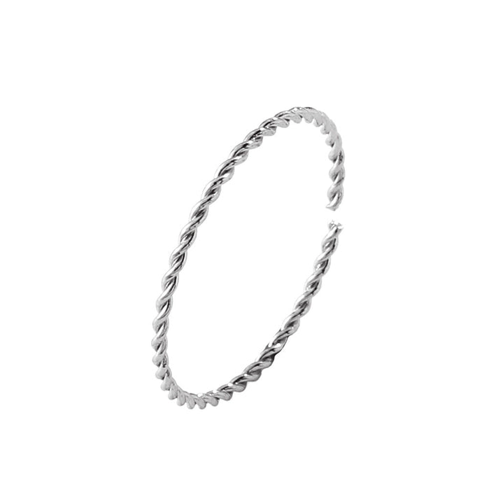 Wholesale twist fine thread ring ?JDC-RS-D073 Rings JoyasDeChina silver9343 Adjustable opening Wholesale Jewelry JoyasDeChina Joyas De China