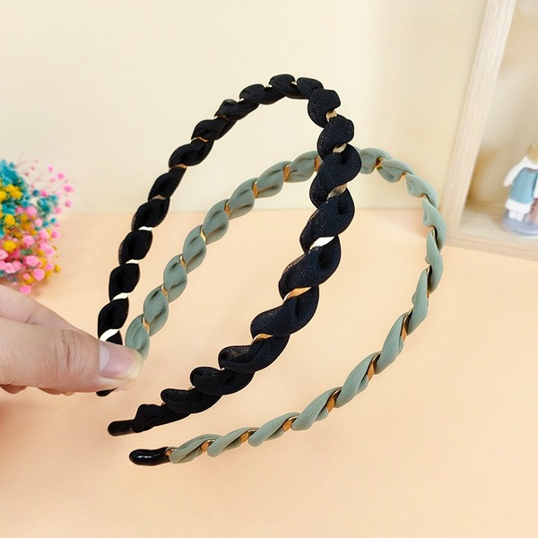 Wholesale twist winding hair hoop JDC-HD-O289 Headband JoyasDeChina Wholesale Jewelry JoyasDeChina Joyas De China