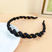 Wholesale twist winding hair hoop JDC-HD-O289 Headband JoyasDeChina black Wholesale Jewelry JoyasDeChina Joyas De China