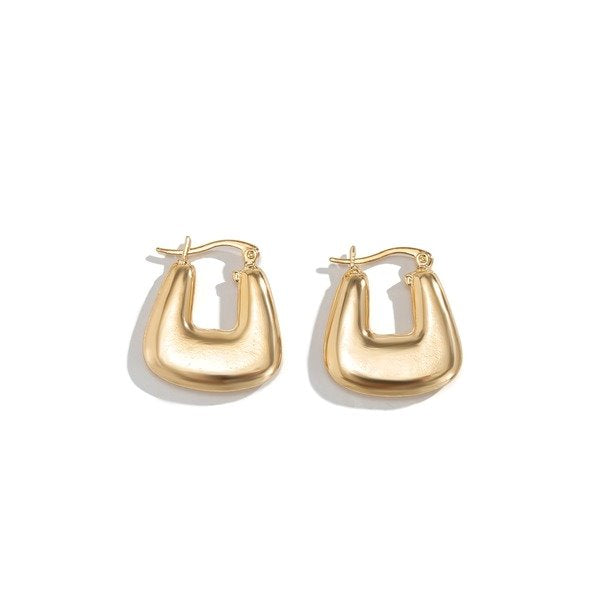Wholesale U Shape Alloy Copper Ear Hook Earrings JDC-ES-DN034 Earrings 道妮 Wholesale Jewelry JoyasDeChina Joyas De China