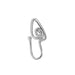 Wholesale U-shaped nose clip with Rhinestone free perforation Piercings JDC-NS-D004 Piercings 晴雯 KA-749 Wholesale Jewelry JoyasDeChina Joyas De China