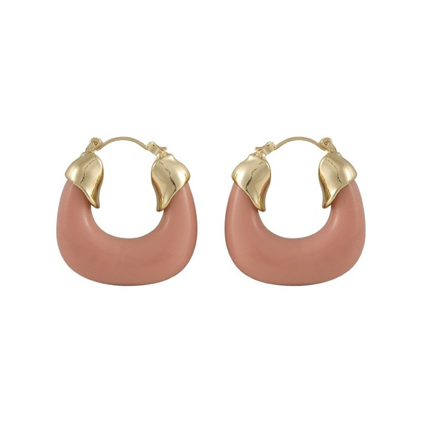 Wholesale u-shaped resin earrings JDC-ES-W397 Earrings JoyasDeChina Wholesale Jewelry JoyasDeChina Joyas De China