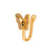 Wholesale U-shaped Rhinestone inlaid butterfly nose nail Piercings JDC-NS-D003 Piercings 晴雯 gold Wholesale Jewelry JoyasDeChina Joyas De China