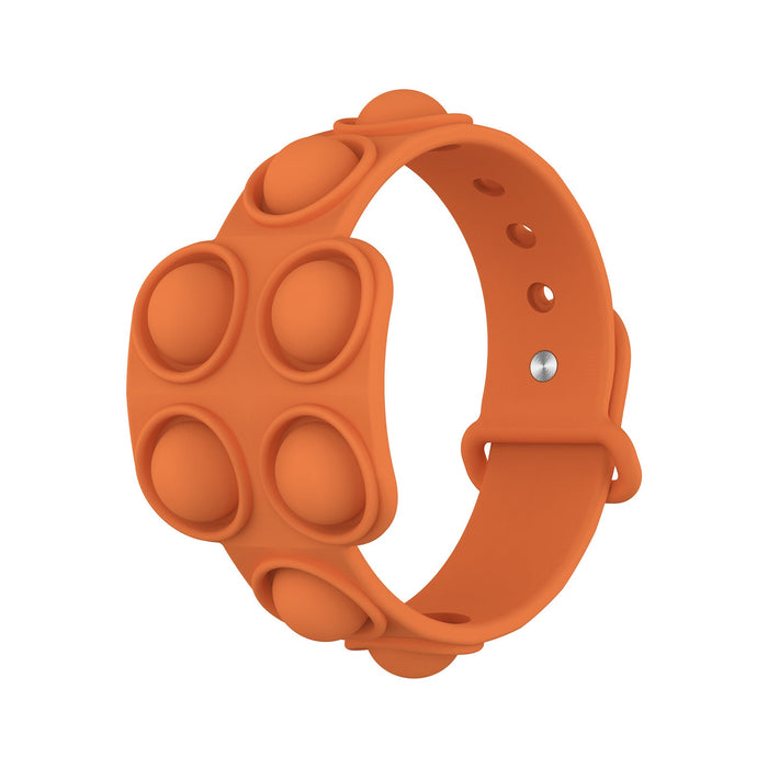 Wholesale Unzip and pinch bubble bracelet JDC-FT-HC019 fidgets toy 华创 Orange Wholesale Jewelry JoyasDeChina Joyas De China