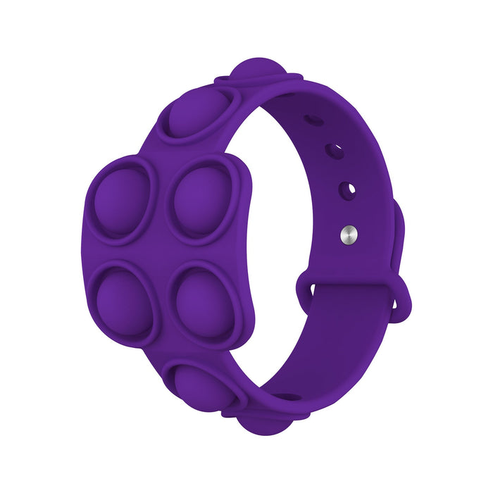 Wholesale Unzip and pinch bubble bracelet JDC-FT-HC019 fidgets toy 华创 purple Wholesale Jewelry JoyasDeChina Joyas De China