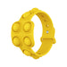 Wholesale Unzip and pinch bubble bracelet JDC-FT-HC019 fidgets toy 华创 yellow Wholesale Jewelry JoyasDeChina Joyas De China
