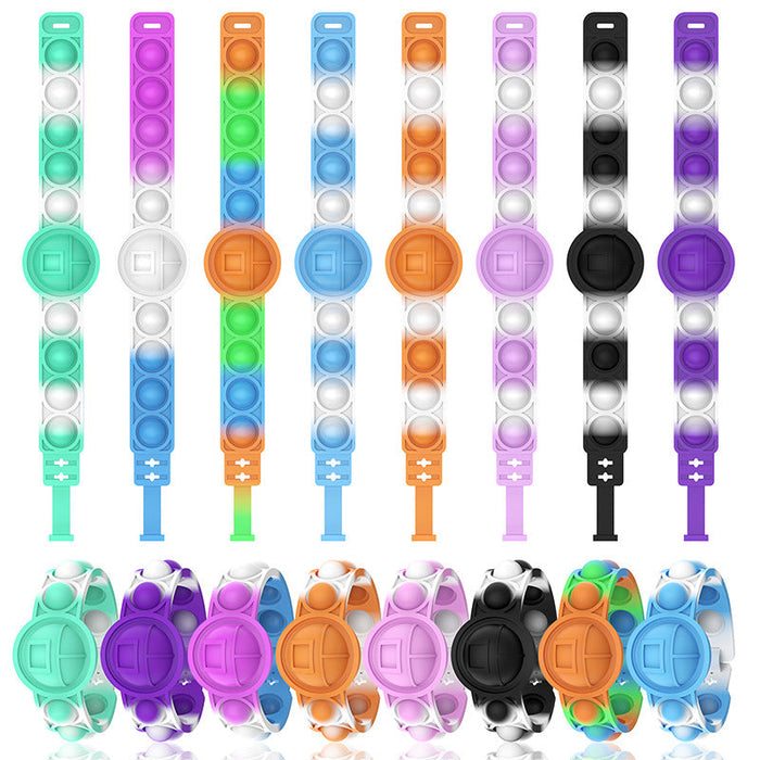 Wholesale Unzip bubble bracelet JDC-FT-HC017 fidgets toy 华创 Mask Wholesale Jewelry JoyasDeChina Joyas De China