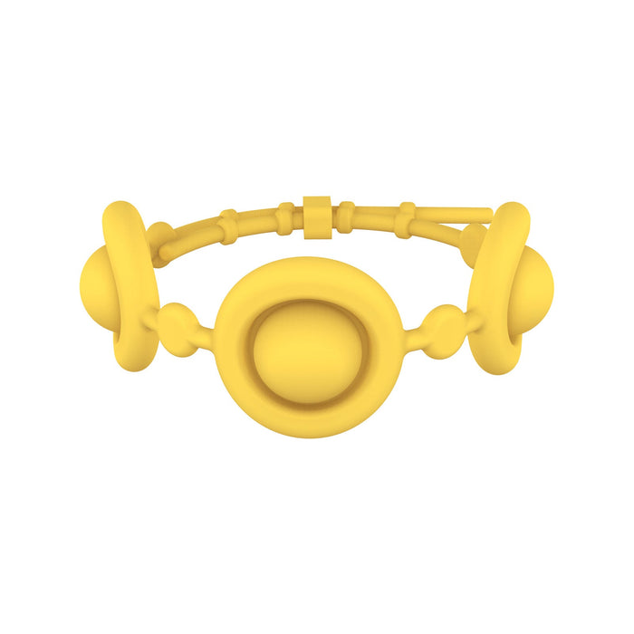 Wholesale Unzip toy bubble bracelet girl JDC-FT-HC020 fidgets toy 华创 yellow Wholesale Jewelry JoyasDeChina Joyas De China