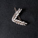 Wholesale V-shaped alloy crystal leaf hairpin JDC-HC-JE004 Hair Clips 璟恩 Wholesale Jewelry JoyasDeChina Joyas De China