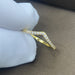 Wholesale V-shaped heart diamond ring JDC-RS-Liuliu003 Rings 六六 Wholesale Jewelry JoyasDeChina Joyas De China