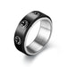 Wholesale vacuum titanium steel rotating ring JDC-RS-Dingc012 Rings 顶潮 Wholesale Jewelry JoyasDeChina Joyas De China