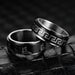 Wholesale vacuum titanium steel rotating ring JDC-RS-Dingc012 Rings 顶潮 Wholesale Jewelry JoyasDeChina Joyas De China