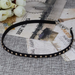 Bulk Jewelry Wholesale velvet punk rivet necklaces JDC-NE-bq023 Wholesale factory from China YIWU China