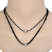 Bulk Jewelry Wholesale velvet triangle necklaces JDC-NE-bq011 Wholesale factory from China YIWU China