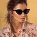 Wholesale vintage cat's eye sunglasses JDC-SG-BaiL001 Sun Glasses 佰銮 Wholesale Jewelry JoyasDeChina Joyas De China
