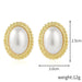 Wholesale vintage court style pearl stud earrings JDC-ES-ManY002 Earrings 满溢 3 Wholesale Jewelry JoyasDeChina Joyas De China
