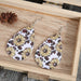 Wholesale vintage daisy leather earrings JDC-ES-GSMQ001 Earrings 妙奇 A Wholesale Jewelry JoyasDeChina Joyas De China