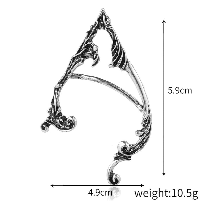Wholesale vintage genie wing geometric alloy stud earrings JDC-ES-ManY005 Earrings 满溢 4 Wholesale Jewelry JoyasDeChina Joyas De China