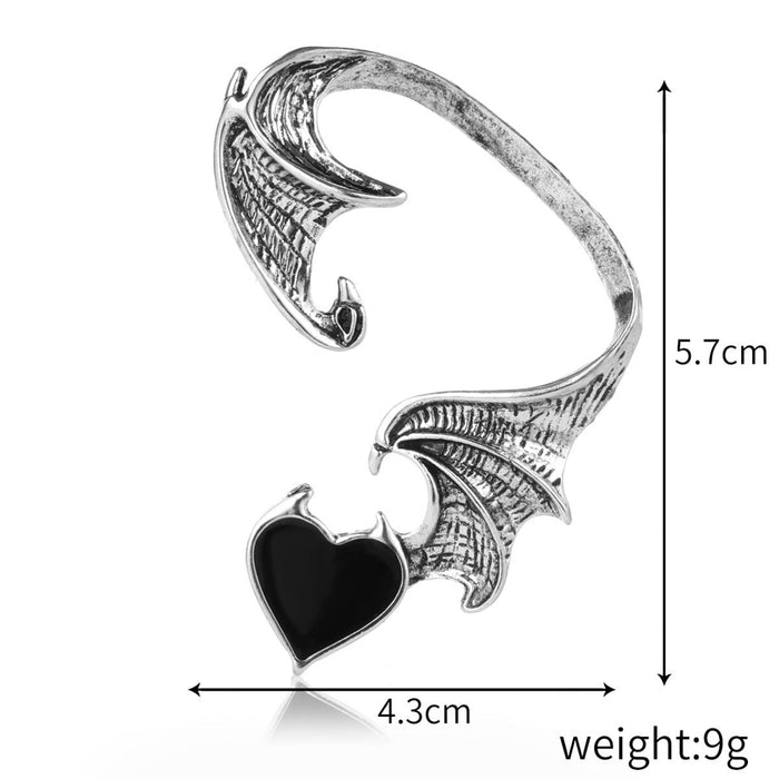 Wholesale vintage genie wing geometric alloy stud earrings JDC-ES-ManY005 Earrings 满溢 Wholesale Jewelry JoyasDeChina Joyas De China