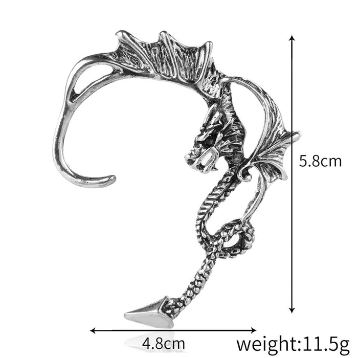 Wholesale vintage genie wing geometric alloy stud earrings JDC-ES-ManY005 Earrings 满溢 6 Wholesale Jewelry JoyasDeChina Joyas De China