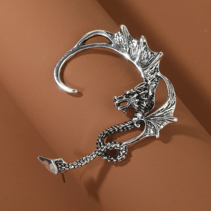 Wholesale vintage genie wing geometric alloy stud earrings JDC-ES-ManY005 Earrings 满溢 Wholesale Jewelry JoyasDeChina Joyas De China