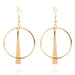 Wholesale Vintage Gold hoop earrings JDC-ES-GSTC028 Earrings JoyasDeChina golden Wholesale Jewelry JoyasDeChina Joyas De China